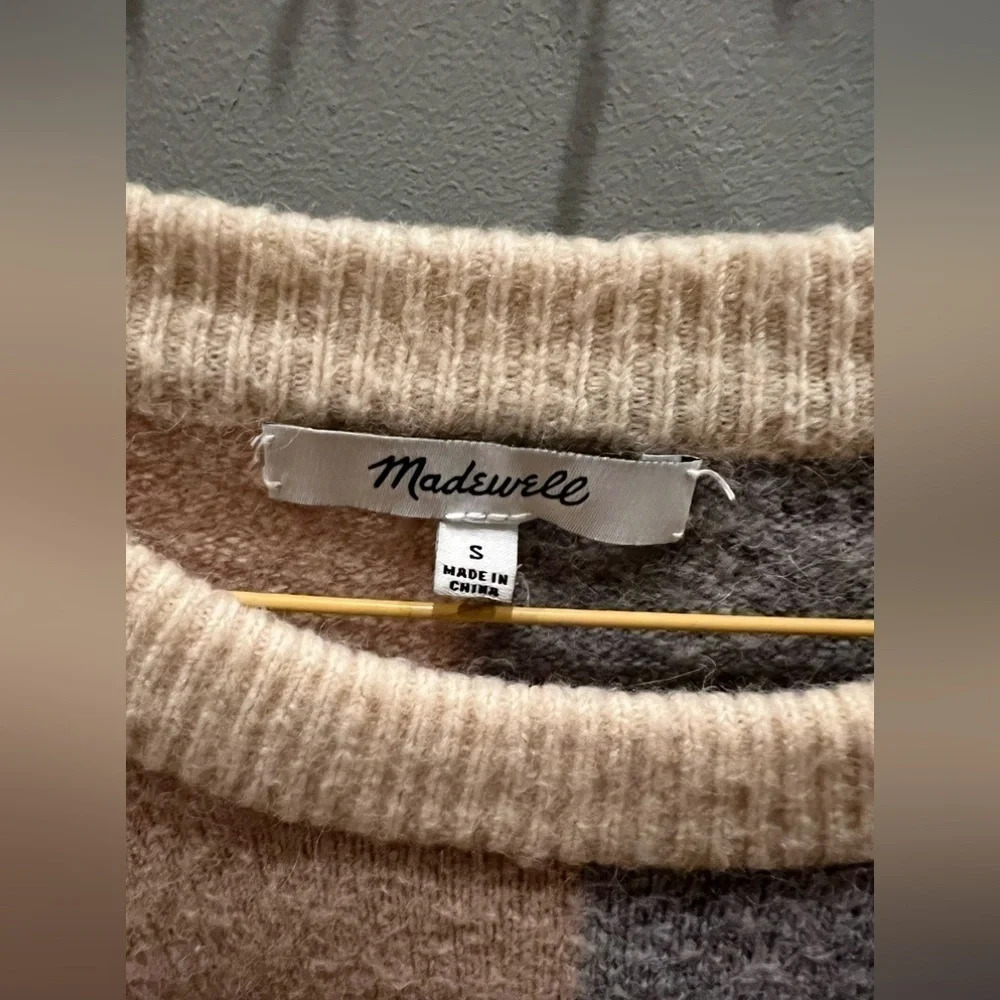 Madewell Westlake Colorblock Pullover Sweater - Picture 3 of 3
